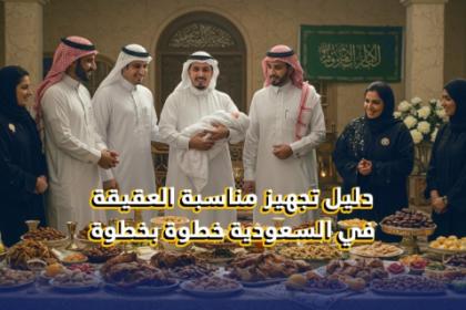 دليل تجهيز العقيقة خطوة بخطوة